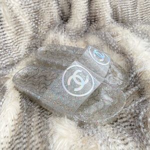 Chanel jelly sandals